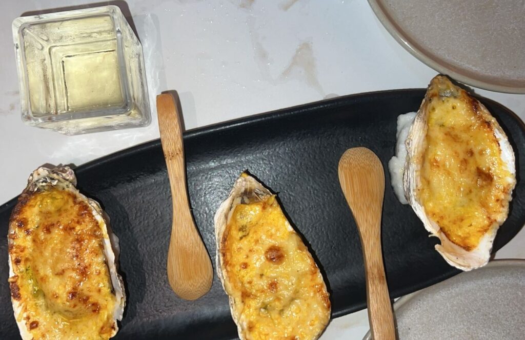 Ostras Gratinadas Sushito Experience