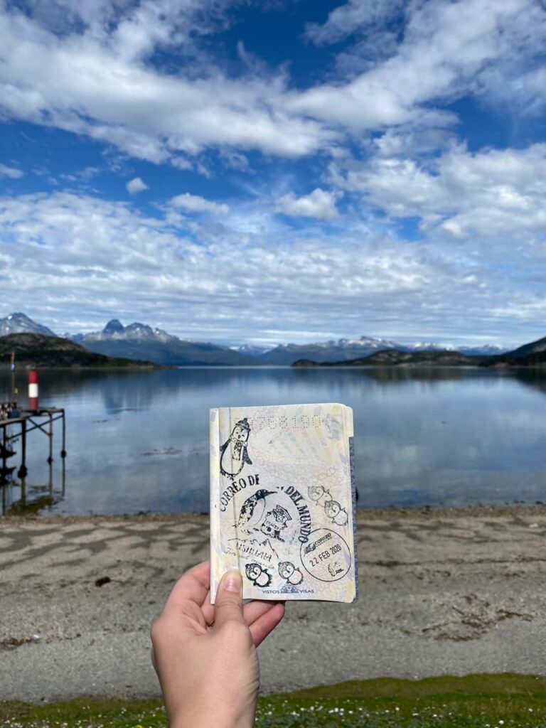 Ushuaia Carimbo opcional no passaporte